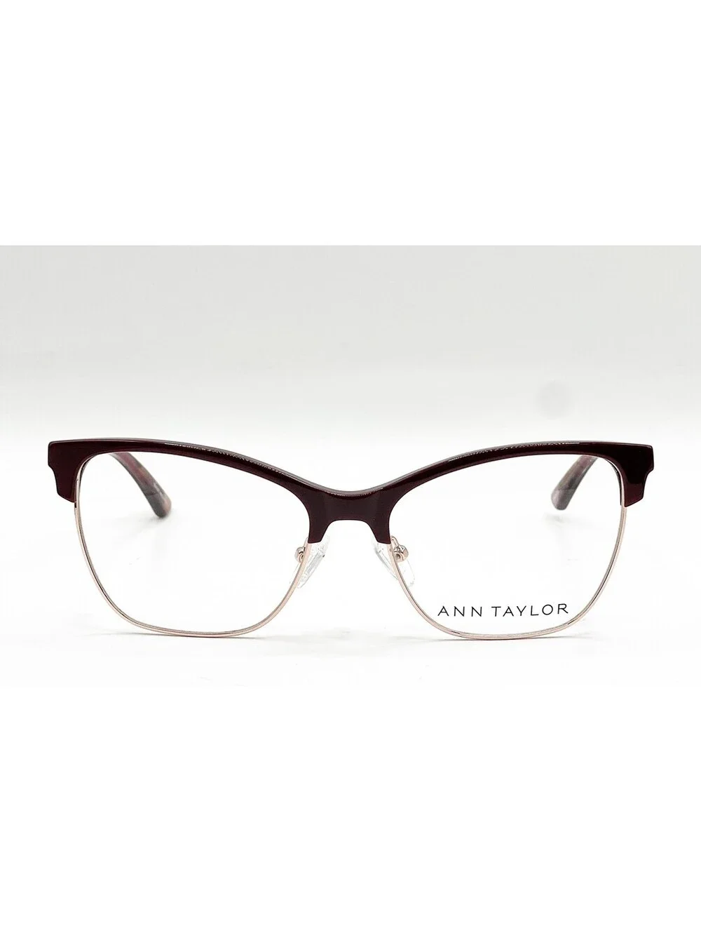 Ann Taylor At349 C02 Mulberry Rose Authentic Eyeglasses 54-17-135